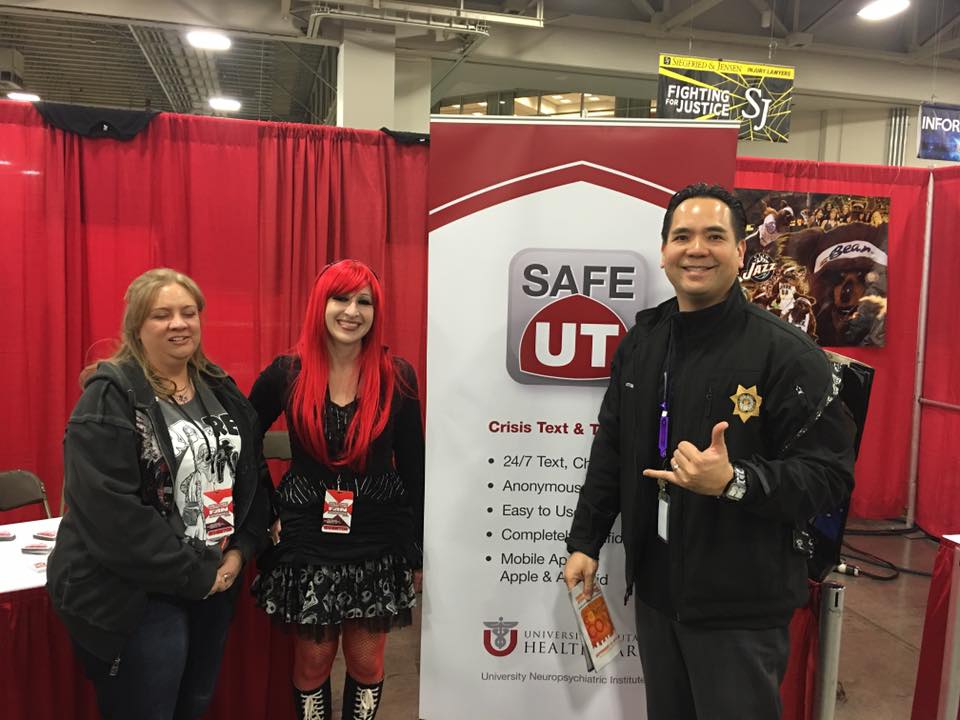 Comic Con Safe UT Booth