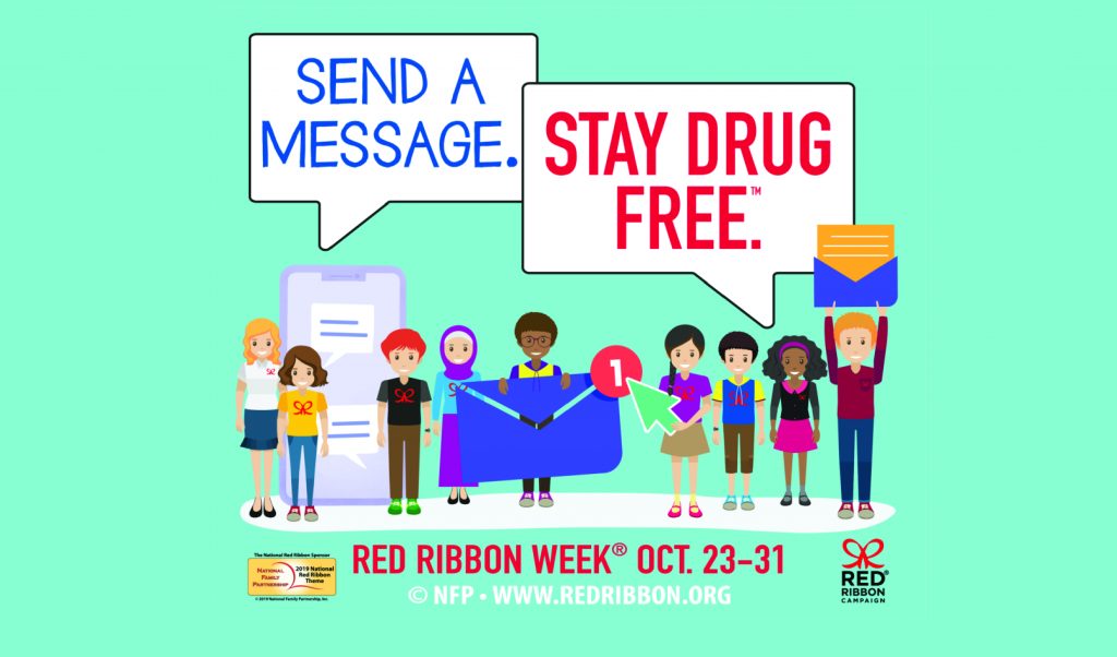 Red Ribbon Week 2019: Send a Message. Stay Drug Free. - Utah Attorney ...